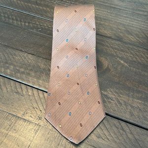 Men’s vintage silk Cain - Sloan (Men’s Store) tie.